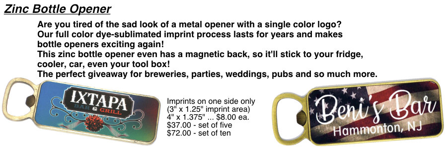 custom printed openers bottle opener printing opener imprinting
